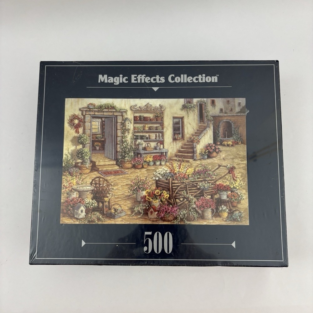 Magic Effects Collection Puzzle 97291 Kruskamp Courtyard Flower Shop SEALED